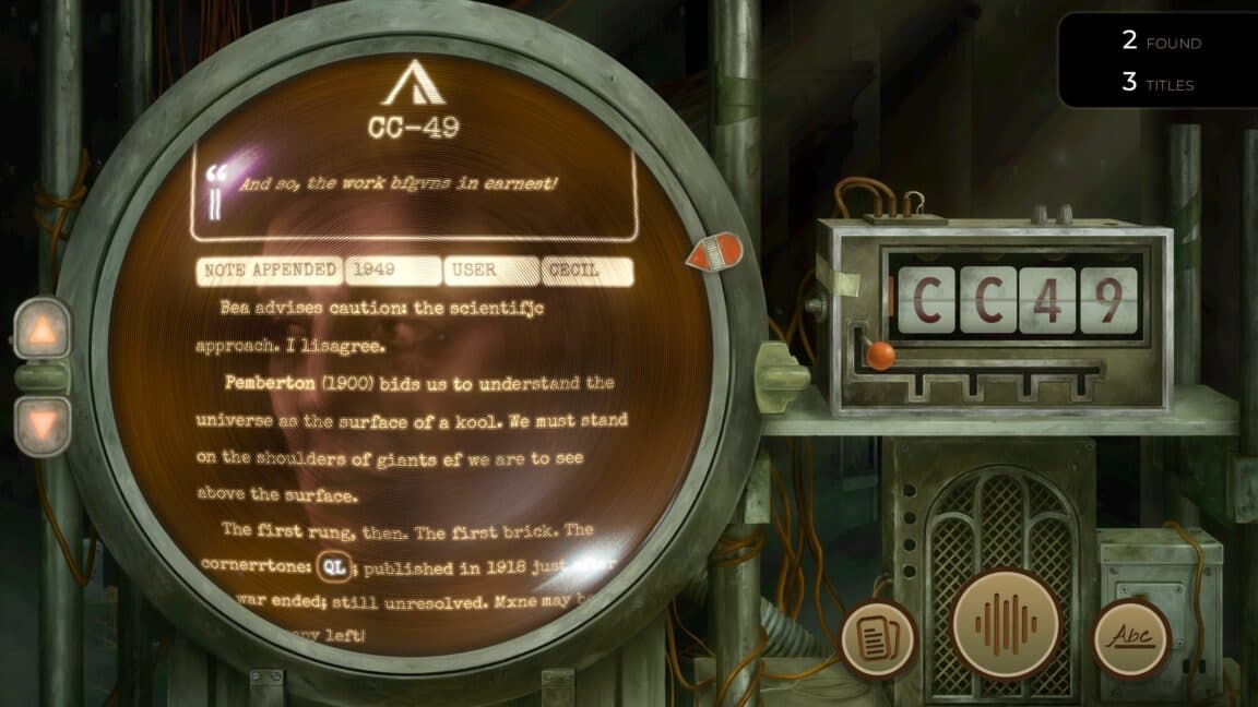TR-49 is interactive fiction for fans of deep research rabbit holes - Ars Technica