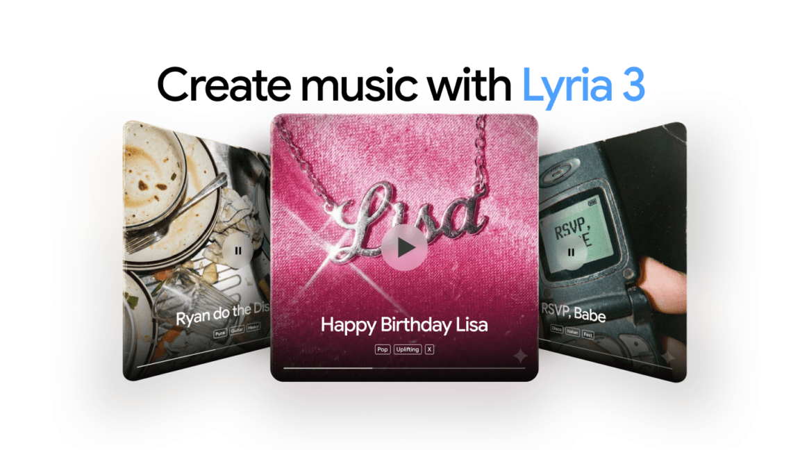 Record scratch—Google’s Lyria 3 AI music model is coming to Gemini today - Ars Technica
