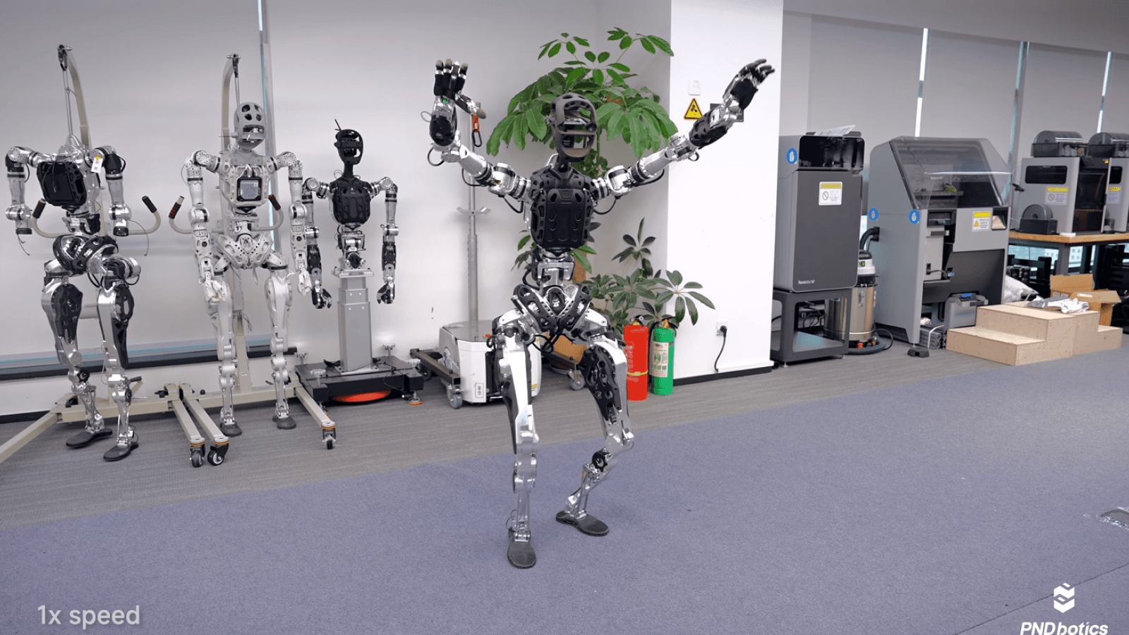 Watch awkward Chinese humanoid robot lay it all down on the dance floor - Live Science