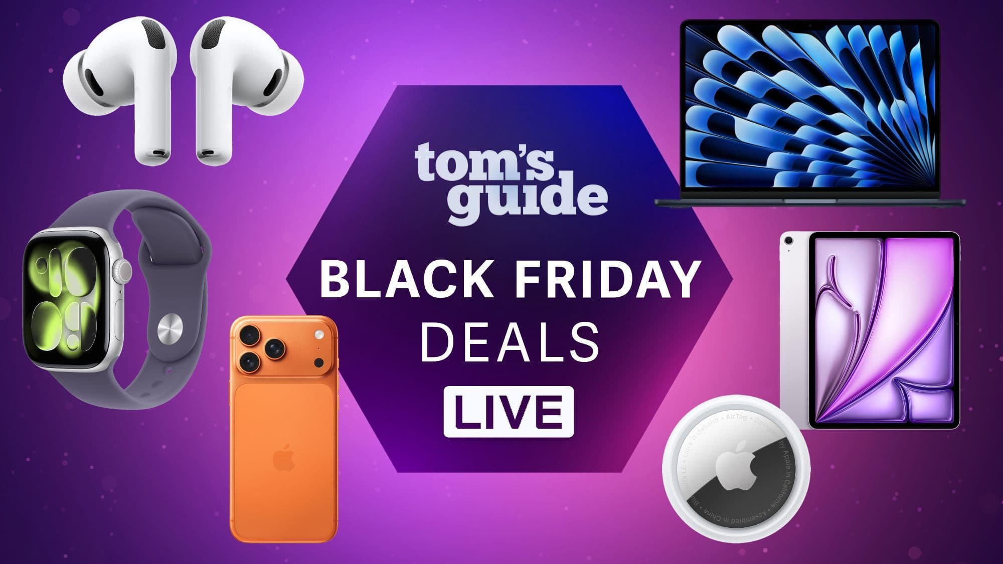57+ Apple Black Friday deals LIVE: iPhone, AirPods, MacBooks and more - Tom's Guide