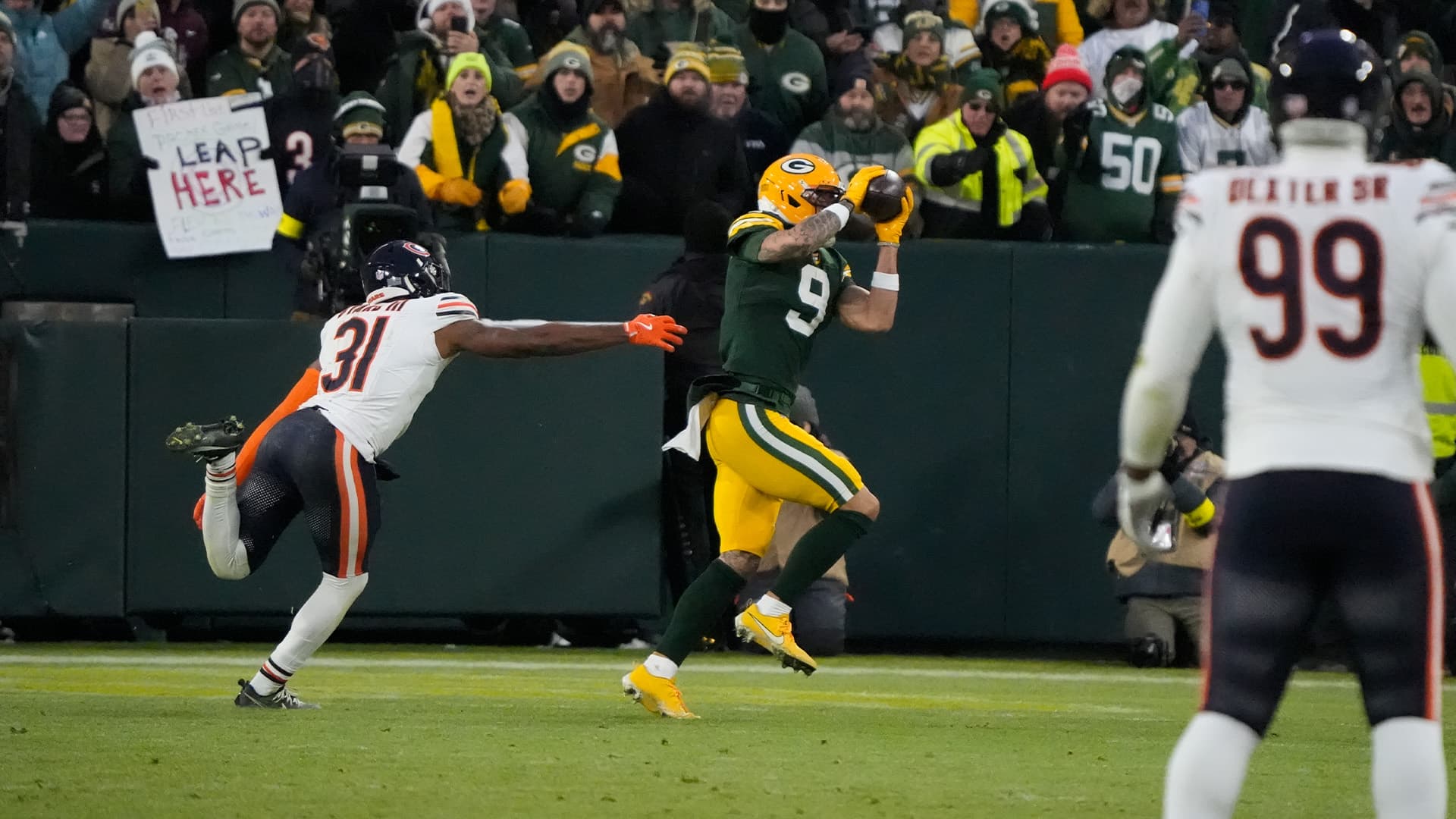 What we learned as Bears drop nailbiter to Packers, lose NFC North lead - Marquee Sports Network