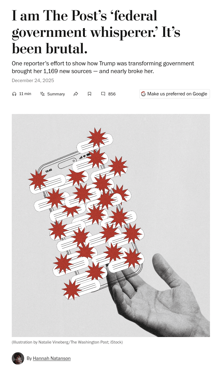 DOJ Over-Seized Hannah Natanson’s Garmin Device and Other Reporting Materials - Emptywheel