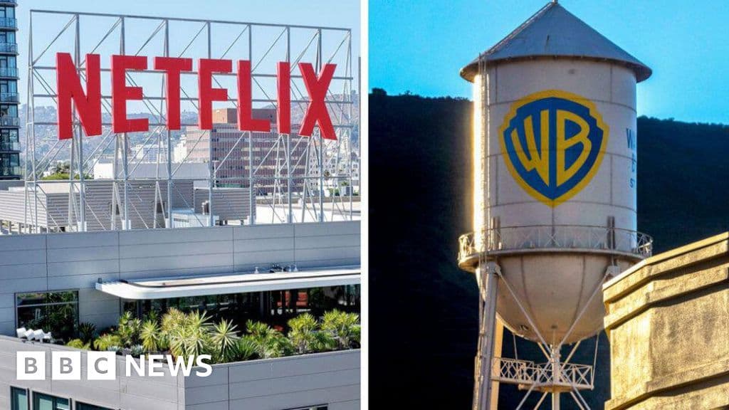 Netflix to buy Warner Bros film and streaming businesses for $72bn - BBC