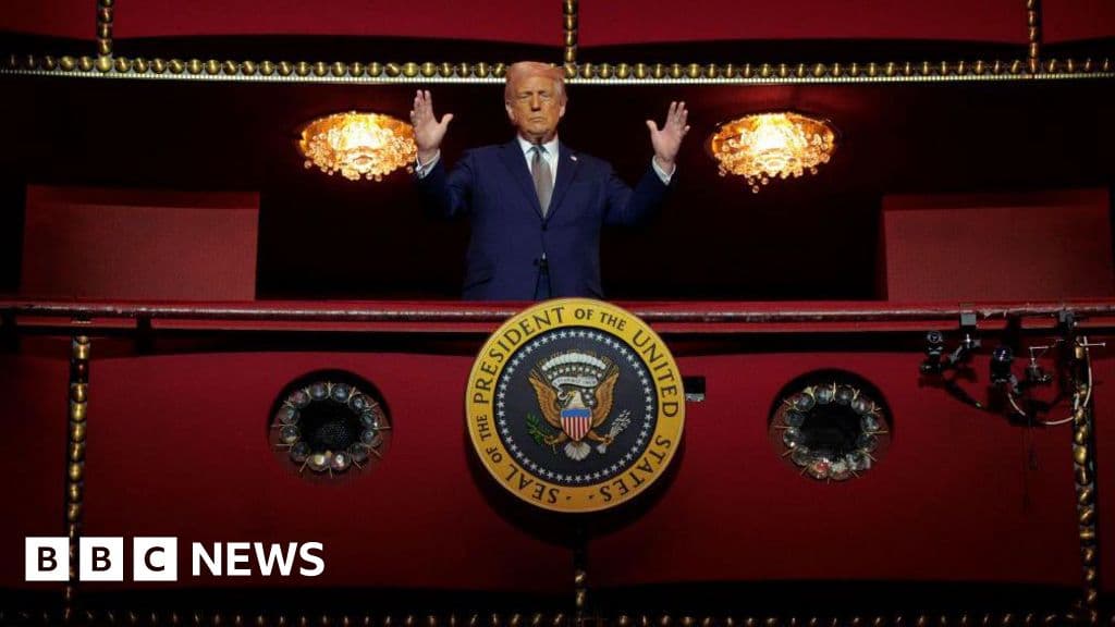 Kennedy Center to be renamed Trump-Kennedy Center, White House says - BBC