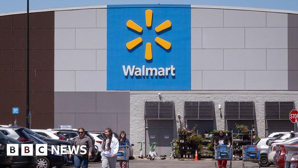 Walmart warns US shoppers are cutting spending as higher petrol prices bite - BBC