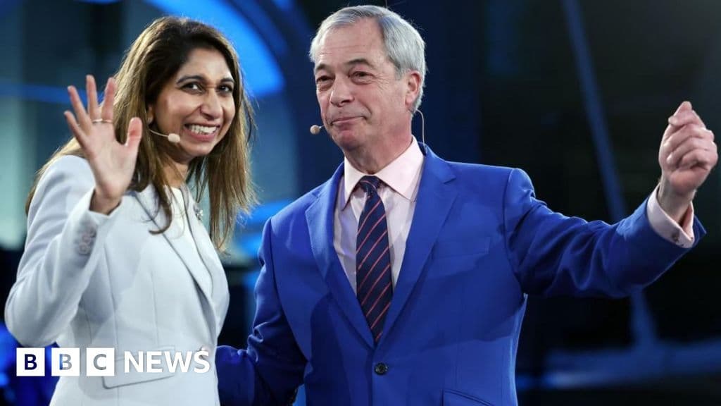 Chris Mason: Both Tories and Labour feel the Reform heebie-jeebies - BBC