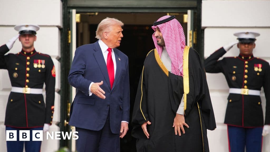 Saudis must recognise Israel for nuclear deal, says Trump - BBC