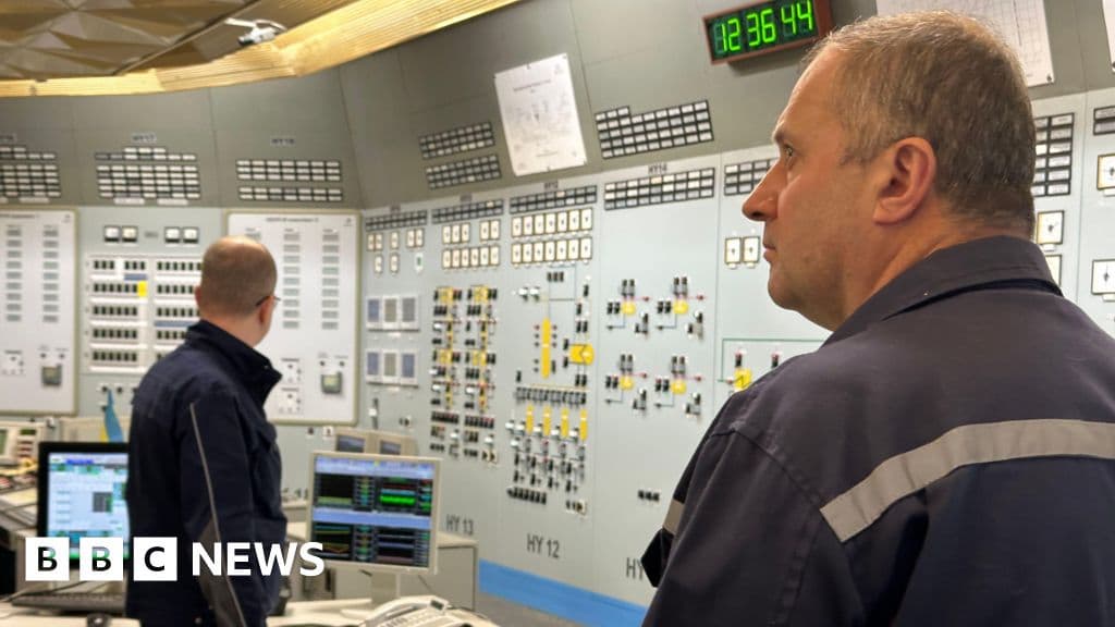 Ukraine is battling to keep the lights on - this nuclear is vital in their fight - BBC