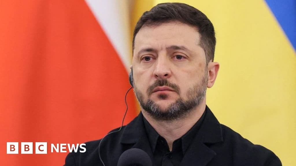 Ukraine denies drone attack on Putin's residence - BBC