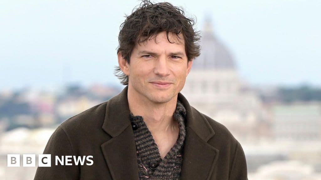 Ashton Kutcher: Hollywood isn't to blame for pushing unrealistic beauty standards - BBC