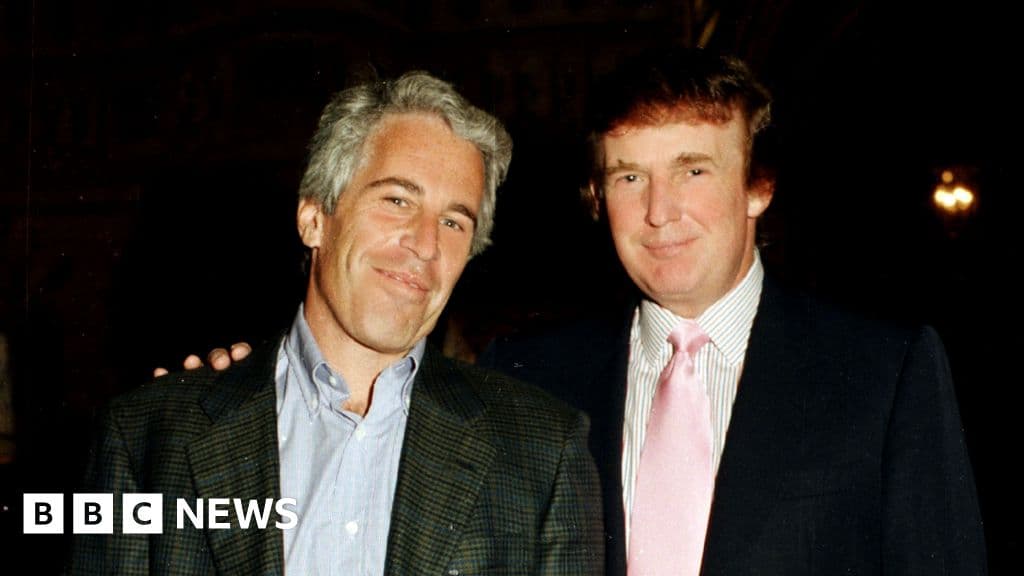 Donald Trump travelled on Epstein's plane more than previously thought, prosecutor says - BBC