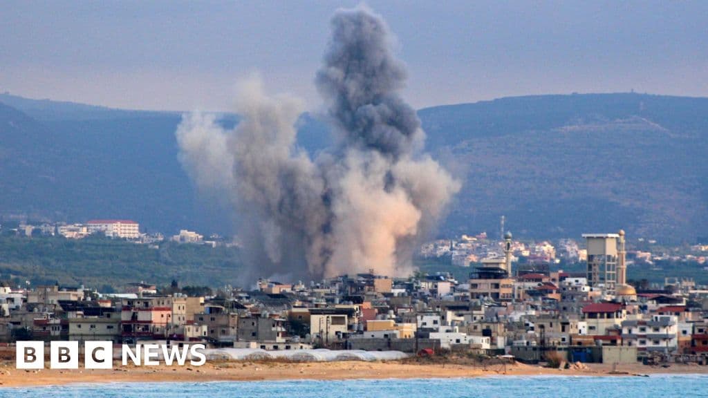 Israel issues evacuation order for swathes of southern Lebanon - BBC