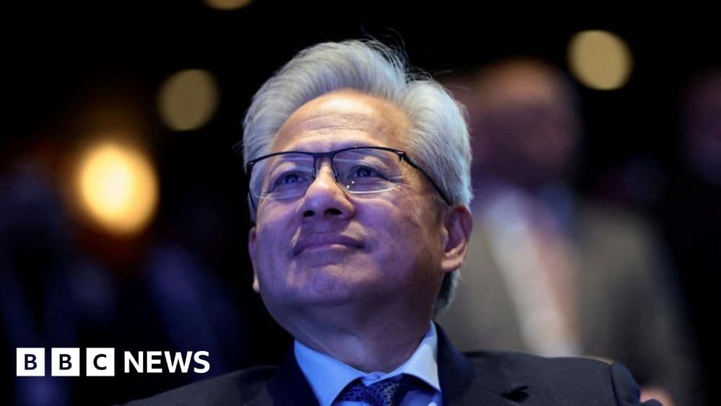 Nvidia unveils 'reasoning' AI technology for self-driving cars - BBC