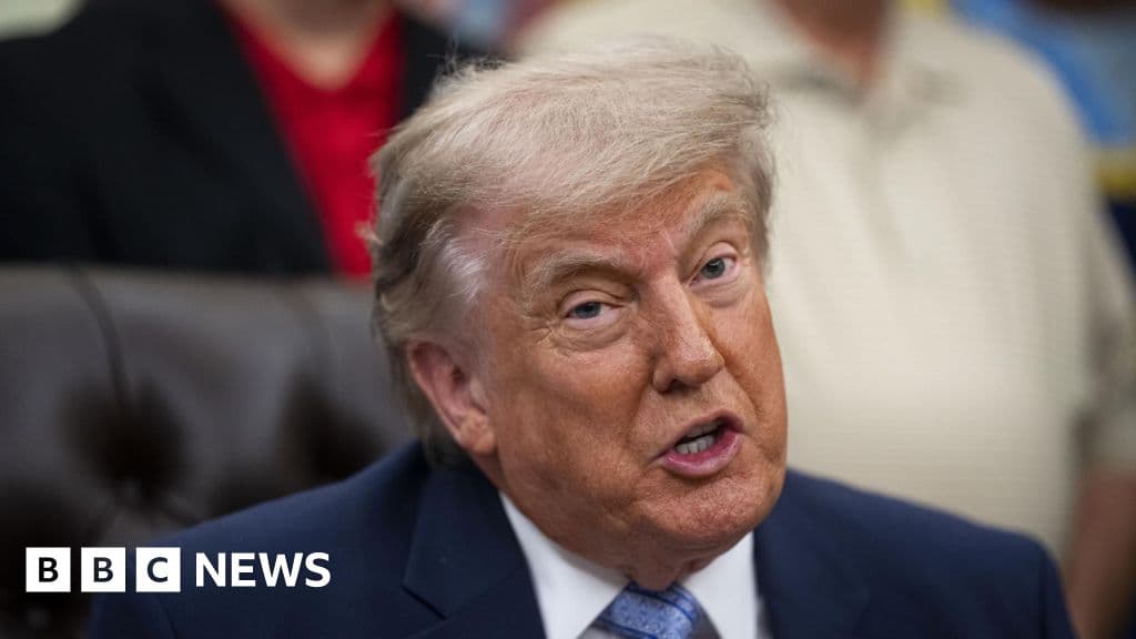 Trump says Iran deal 'largely negotiated' including reopening Strait of Hormuz - BBC