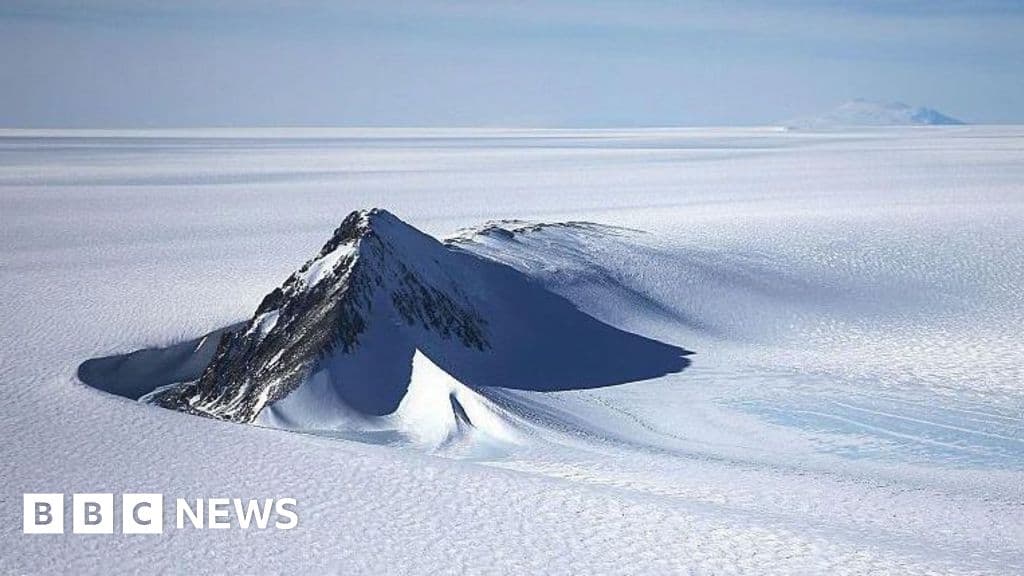 The landscape beneath Antarctica's icy surface revealed in unprecedented detail - BBC