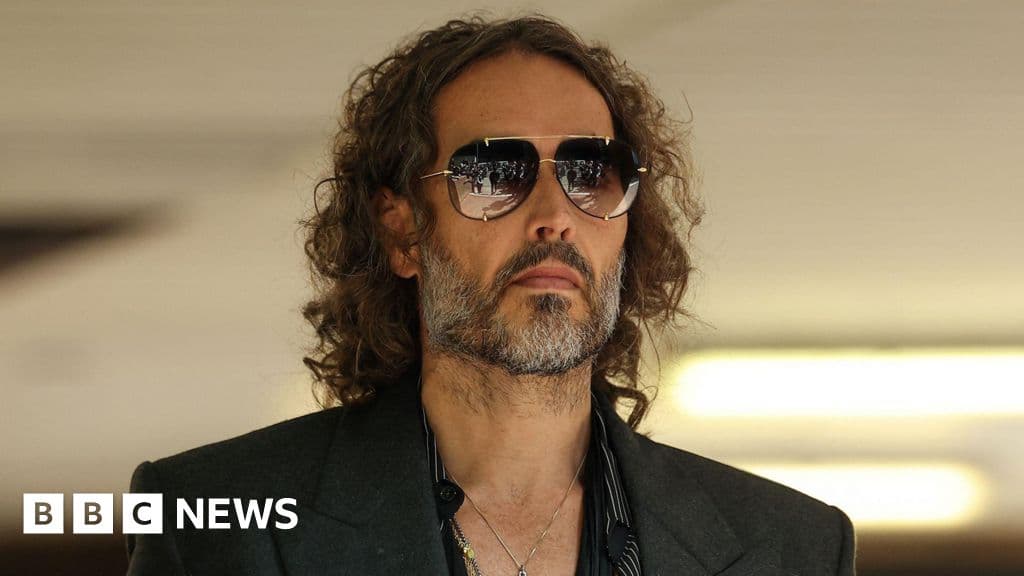 Russell Brand charged with new rape and sexual assault offences - BBC