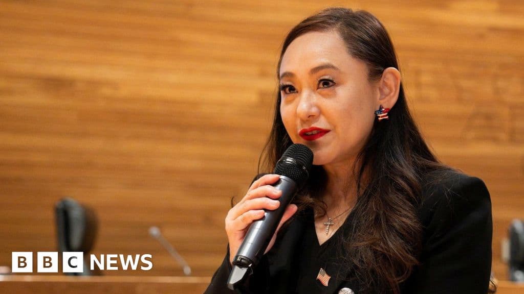 Mayor of Californian city Eileen Wang resigns over Chinese agent charge - BBC