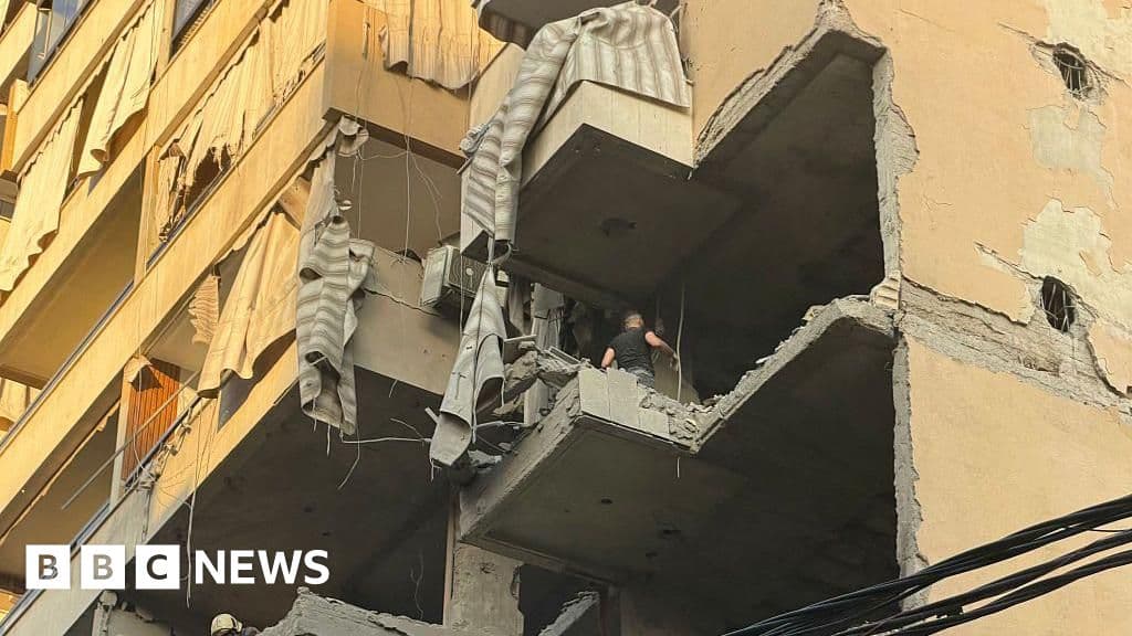 Israel targets key Hezbollah official in first attack on Beirut in months - BBC