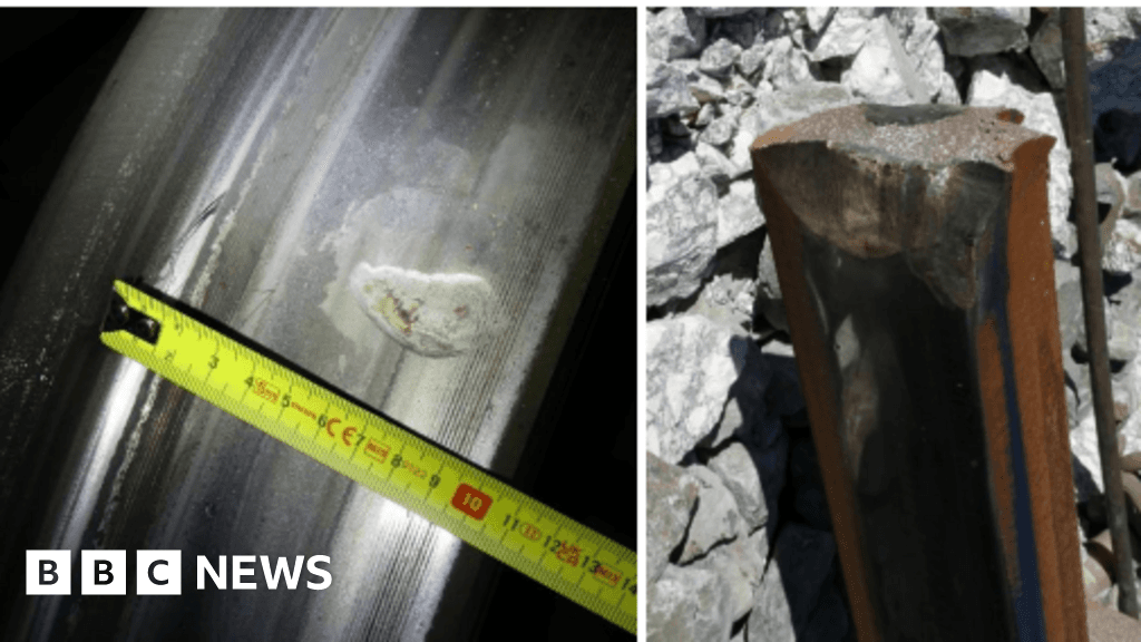 Spanish track was fractured before high-speed train disaster, report finds - BBC