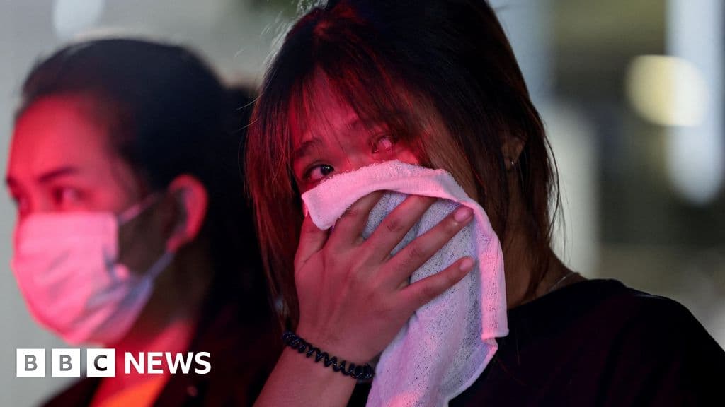 At least 27 killed in Bangkok bar fire - BBC