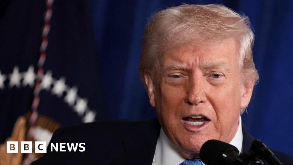 Trump warns new Venezuelan leader as Maduro set to appear in court - BBC