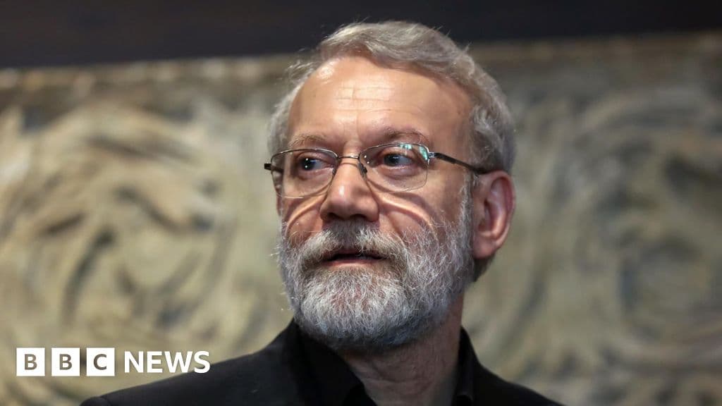 Iranian security chief Ali Larijani killed in air strike - BBC