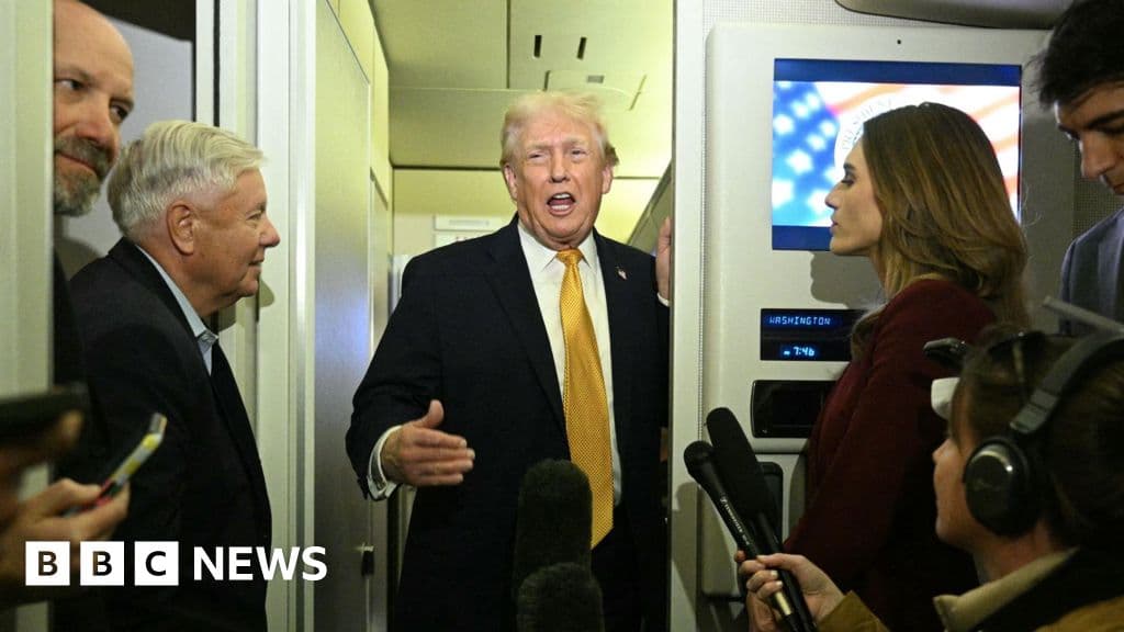 Chris Mason: Greenland and Ukraine point to Trump's head-spinning unpredictability - BBC