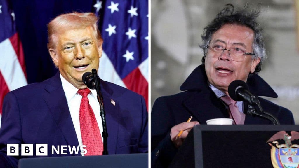 Trump to meet Colombian president at White House in 'near future' - BBC