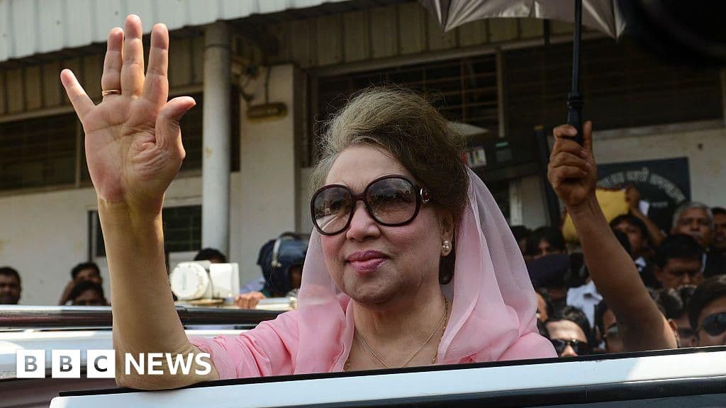 Bangladesh's first female prime minister Khaleda Zia dies aged 80 - BBC