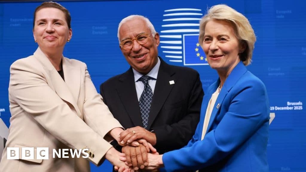 EU leaders to loan €90bn to Ukraine - but fail to agree on using Russian assets - BBC