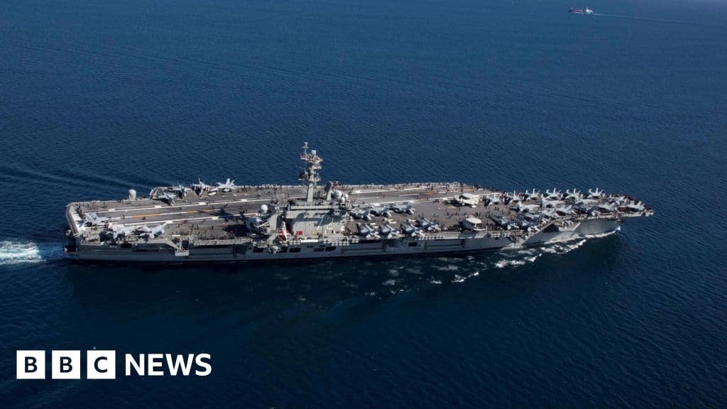 Trump warns Iran 'time is running out' for nuclear deal as US military builds up in Gulf - BBC