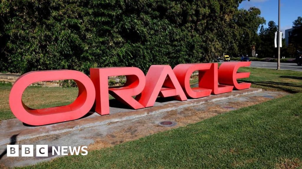 Oracle shares slide as earnings fail to ease AI bubble fears - BBC