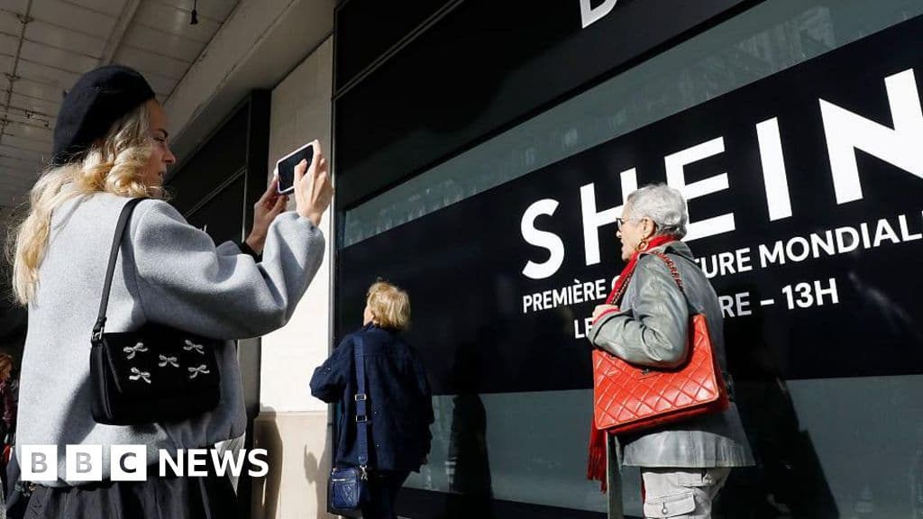 Shein and Temu face calls for investigation over claims of stealing US designs - BBC