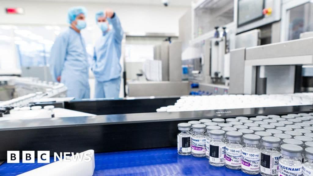 US and UK agree zero tariffs deal on pharmaceuticals - BBC