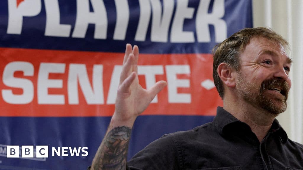 Battle begins to replace Graham Platner as his withdrawal from Senate race looms - BBC