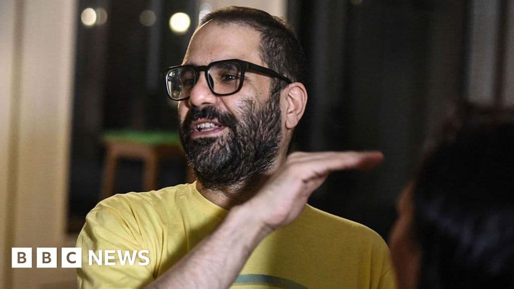 British-Egyptian dissident apologises for tweets as Tories push for UK deportation - BBC