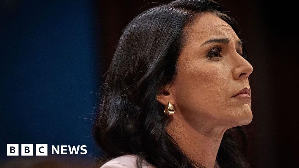 Tulsi Gabbard resigns as US director of national intelligence - BBC