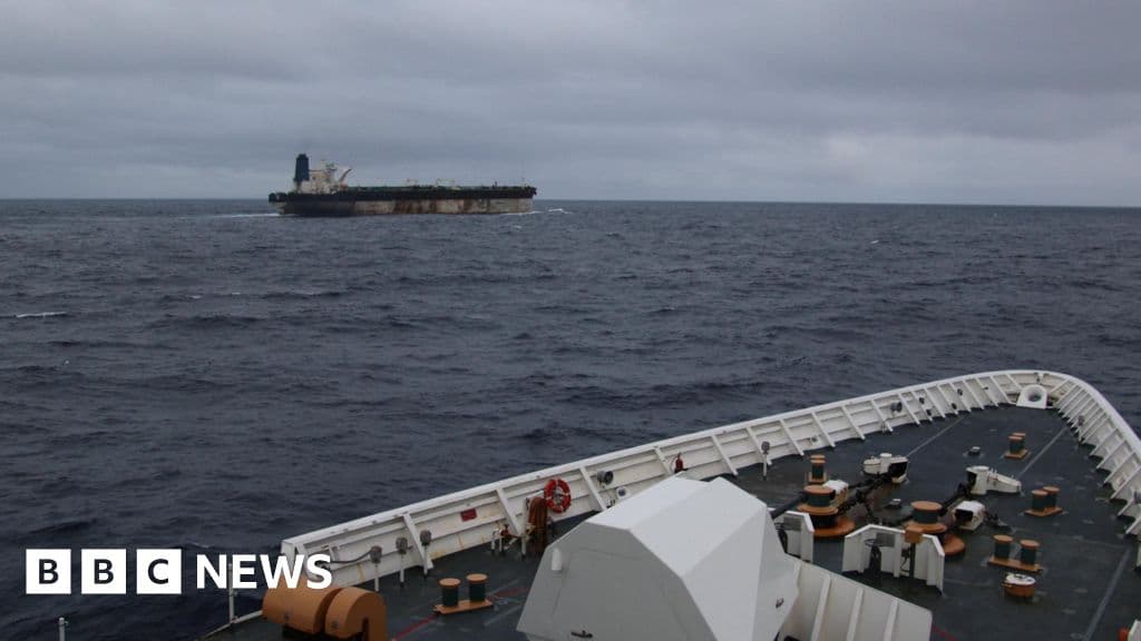 UK can legally stop shadow fleet tankers, ministers believe - BBC