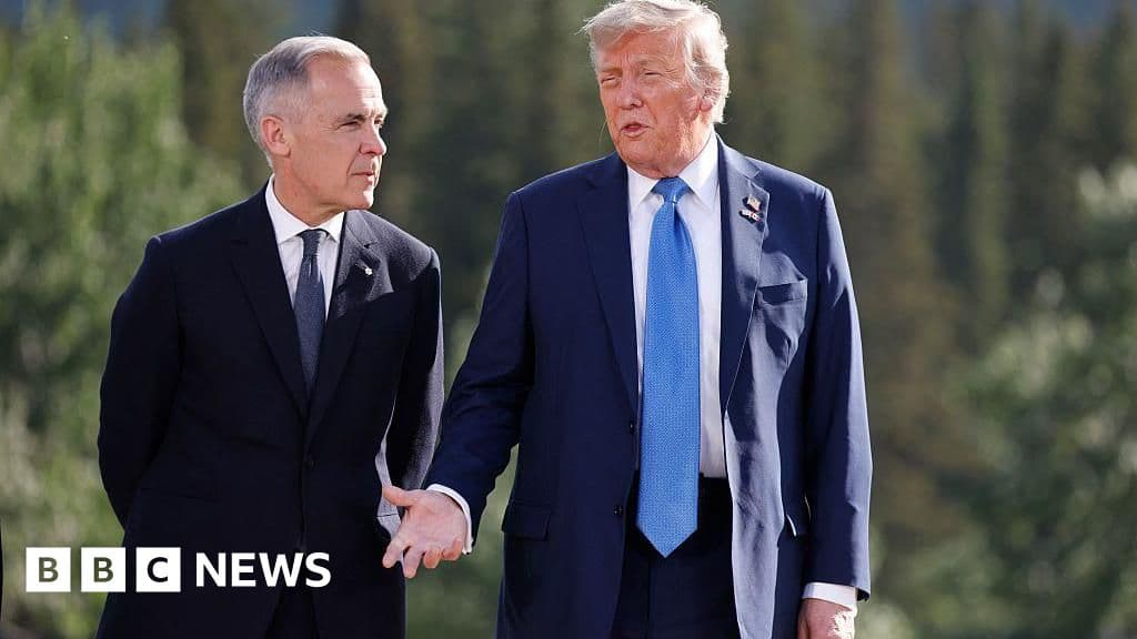 Trump threatens Canada with 100% tariffs if it 'makes a deal with China' - BBC