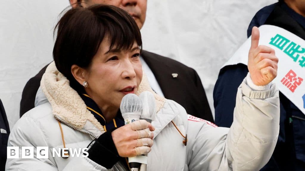 Japan votes in snap election as PM Takaichi takes a gamble - BBC