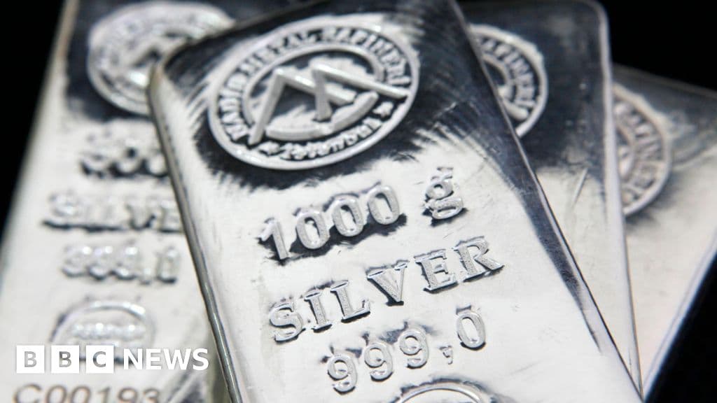Why has the price of silver hit a record high? - BBC