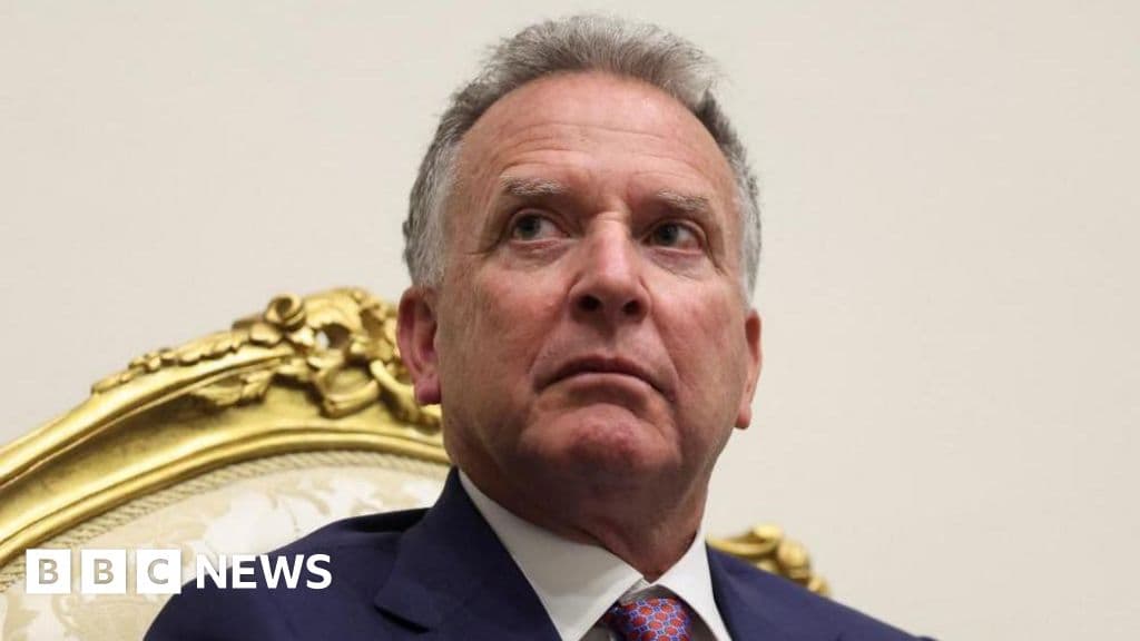 Steve Witkoff to meet Volodymyr Zelensky for latest Ukraine war talks - BBC