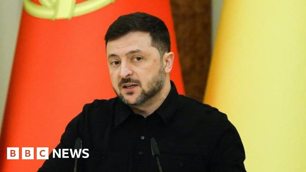 Zelensky hails 'new ideas' on peace after talks with US envoys - BBC