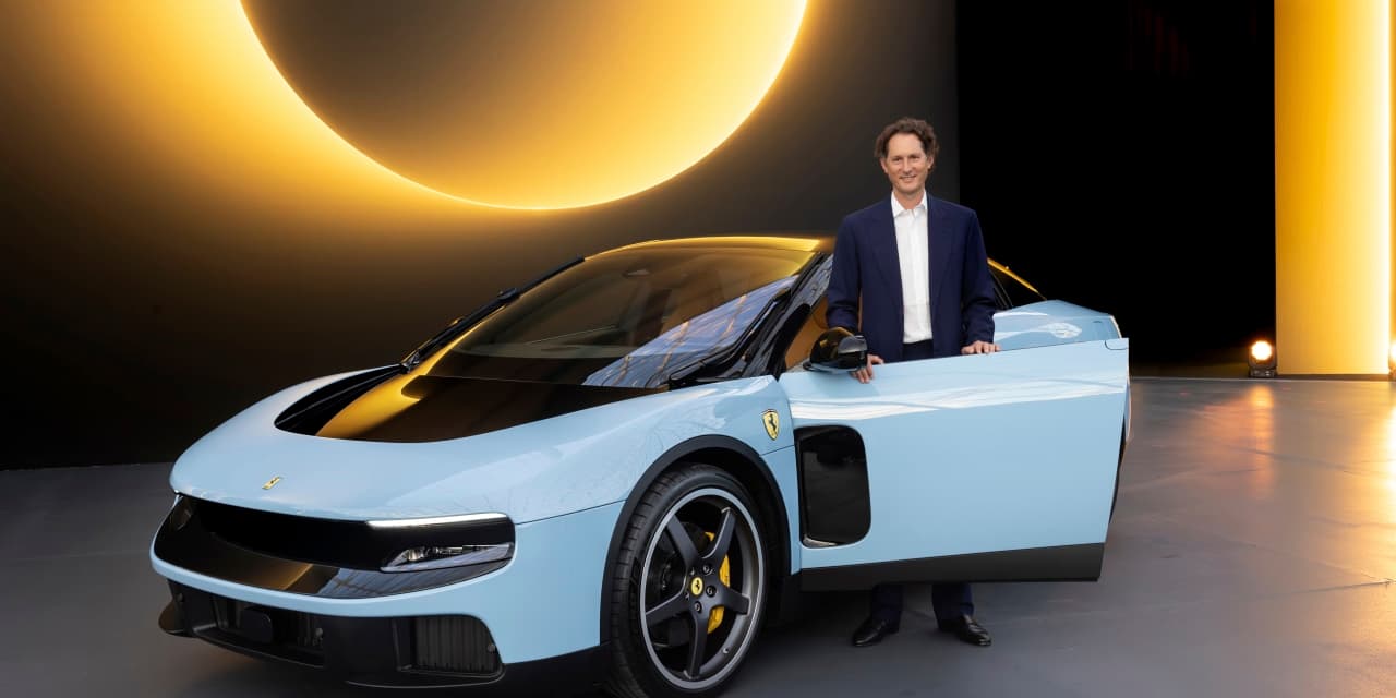 Ferrari Launches $640,000, Jony Ive-Designed, Glass-Clad Electric Speedster - WSJ