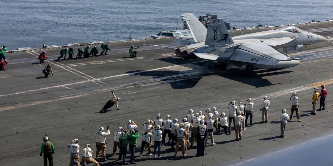 Exclusive | Pentagon Prepares Second Aircraft Carrier to Deploy to the Middle East - The Wall Street Journal