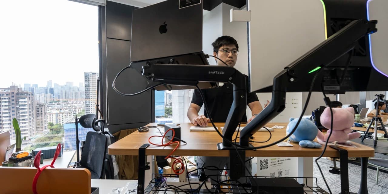 Burned Out and Unemployed, Young People in China Are Launching AI Startups - WSJ