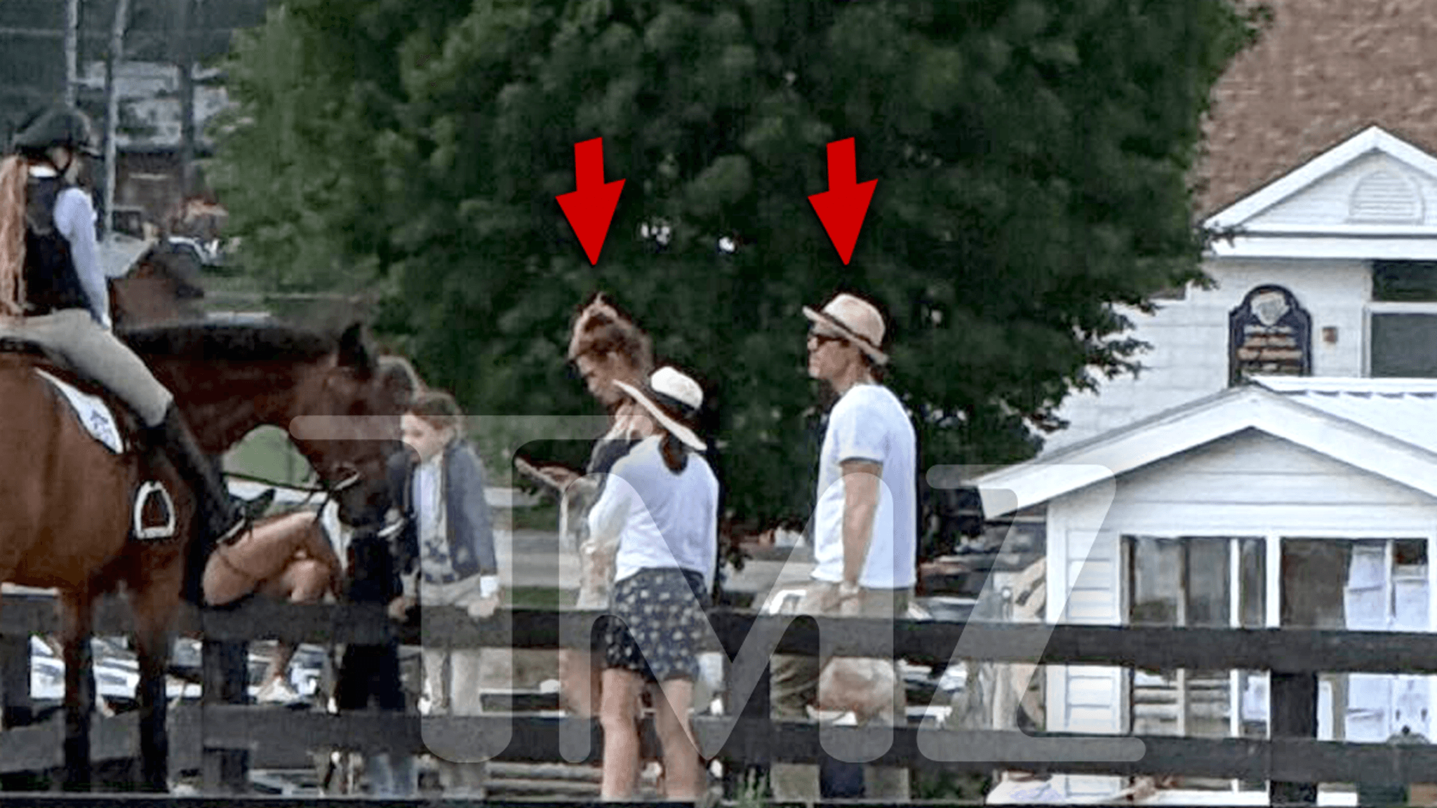 Blake Lively and Ryan Reynolds Horsin' Around In Upstate NY During Taylor Swift's Wedding - TMZ