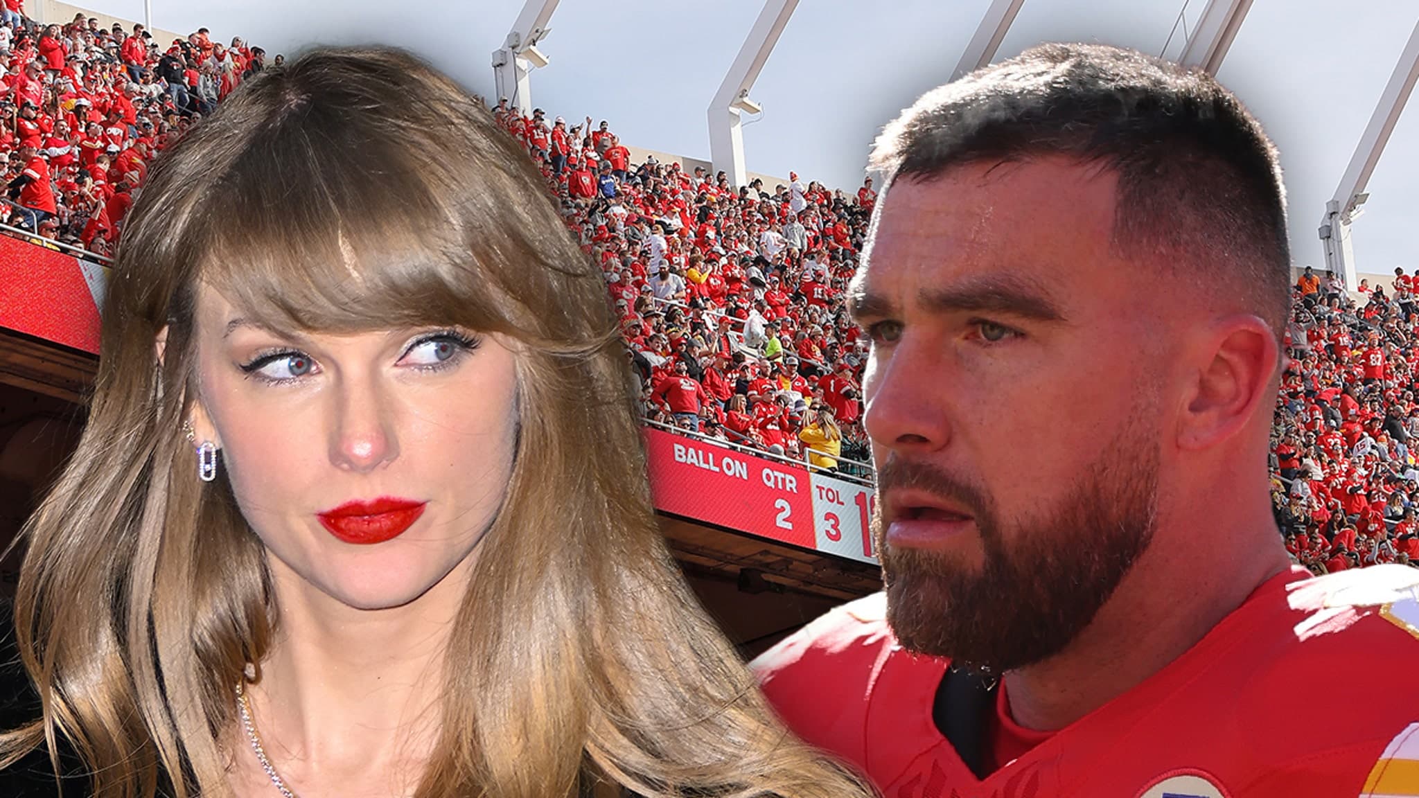 Taylor Swift Plays Aunt to Travis Kelce's Nieces While Chiefs Are Eliminated From Playoffs - TMZ