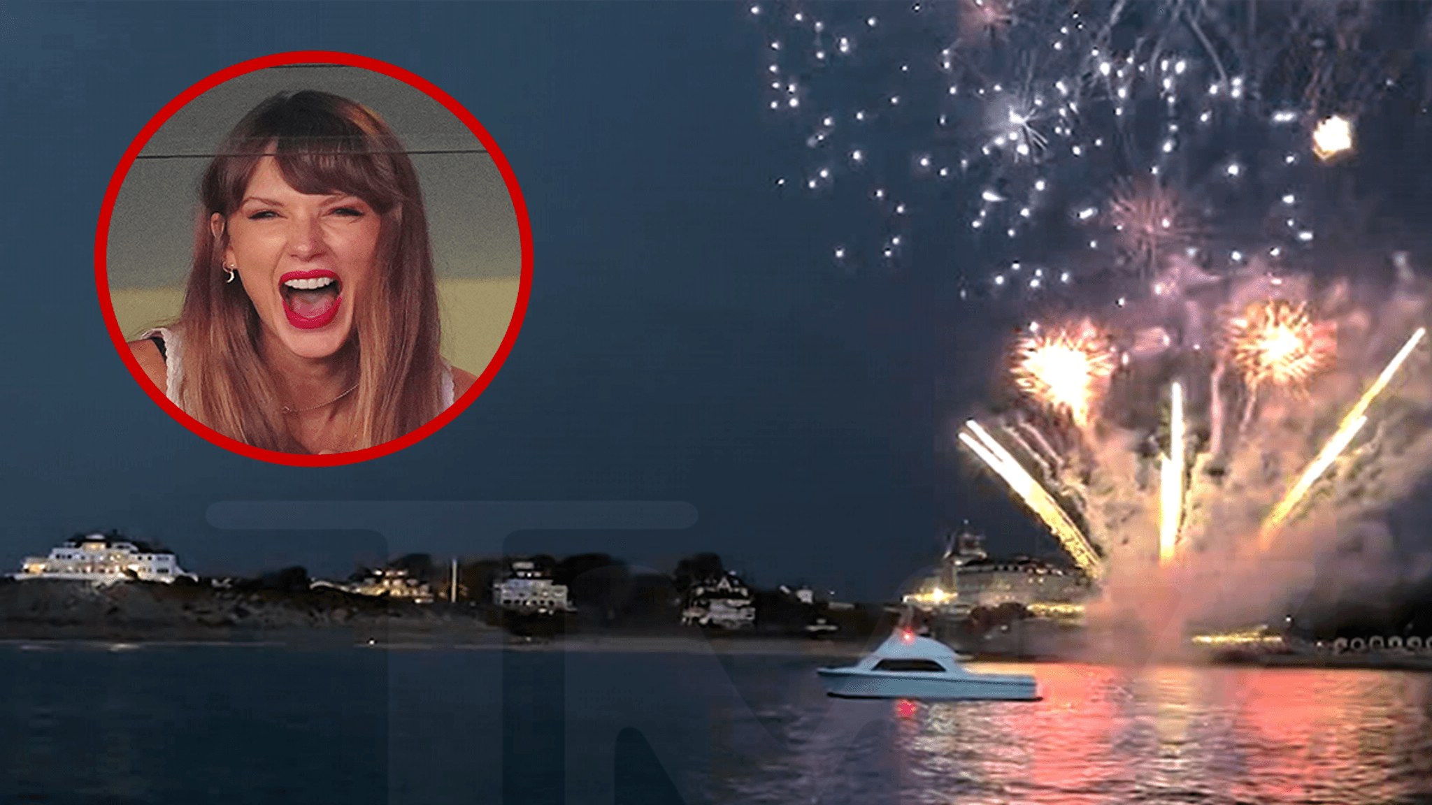 Taylor Swift Rhode Island Home: Lights On at Estate as Fireworks Go Off - TMZ