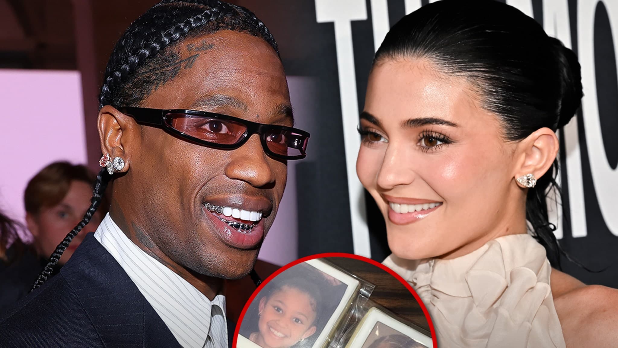 Kylie Jenner and Travis Scott Celebrate Stormi and Aire's Birthday Bash - TMZ